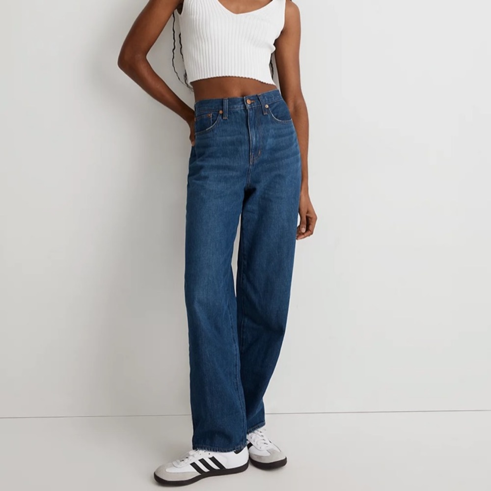 Madewell Women's High Rise Jeans - Dark Blue